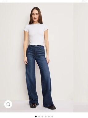 Good American Soft Tech Good Skate Jeans 4/27